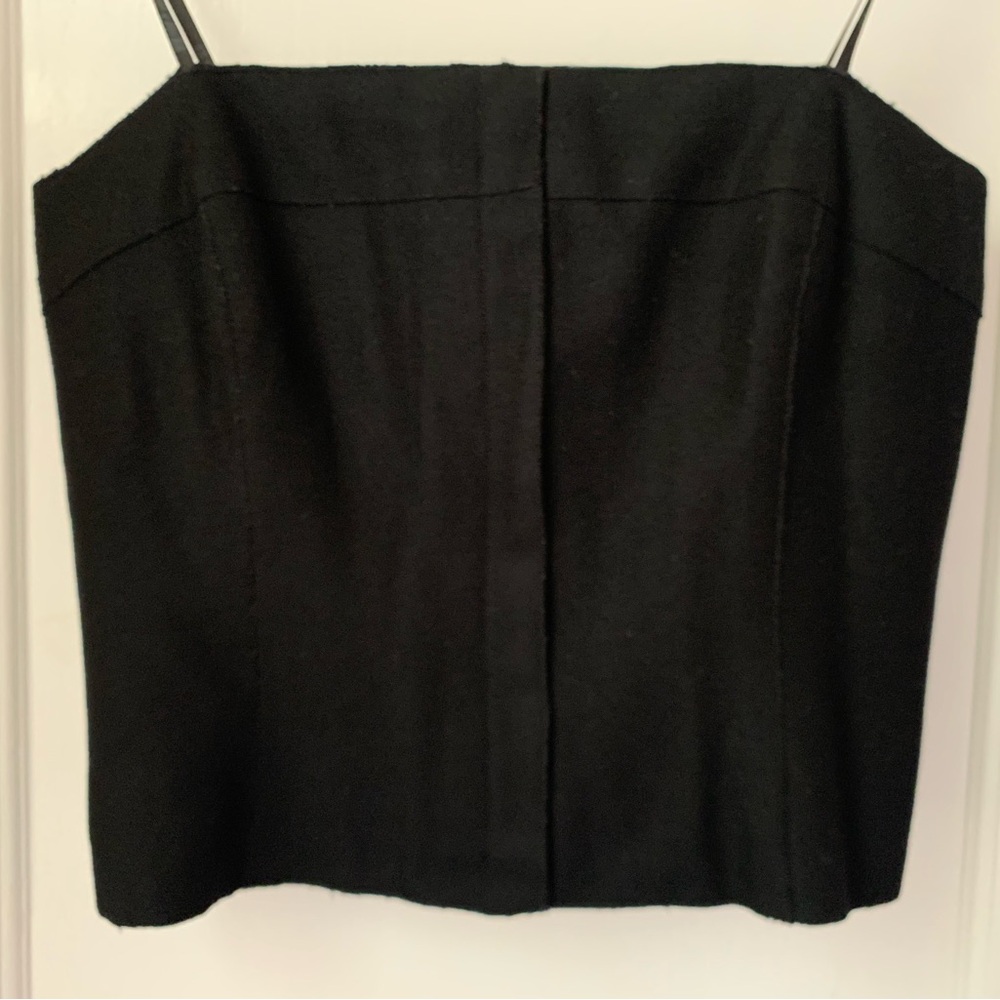 RARE vintage Laundry cropped corset top